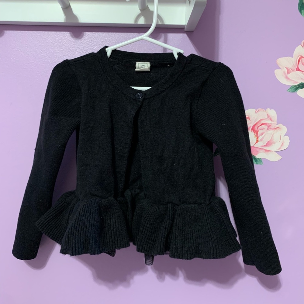 Gap Kids peplum cardigan
